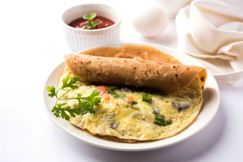 Egg Anda Paratha Recipe