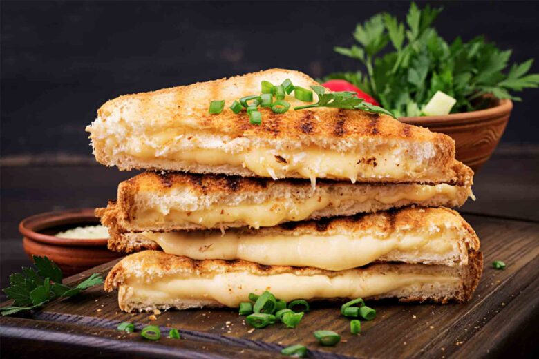 Air Fryer Grilled Cheese Sandwich Recipe