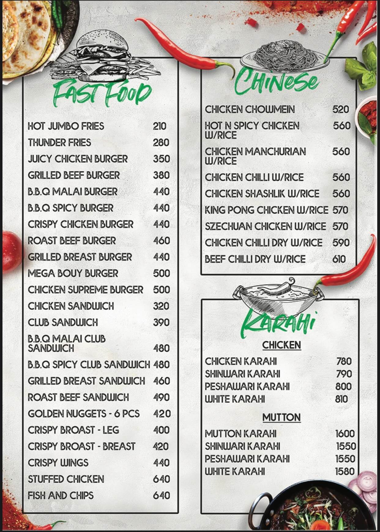 Hot N Spicy Karachi [Menu, Price, Number, Location]