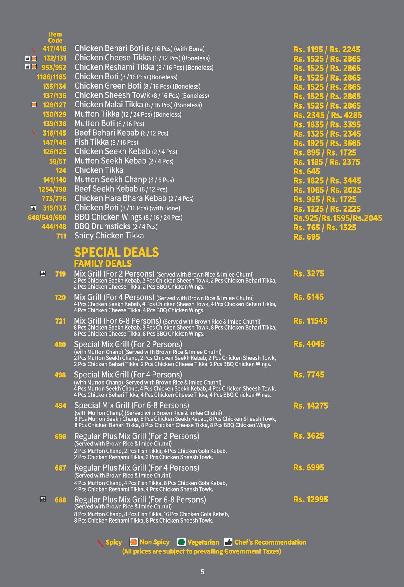 Monal Restaurant Islamabad [Menu, Price, Number, Location]