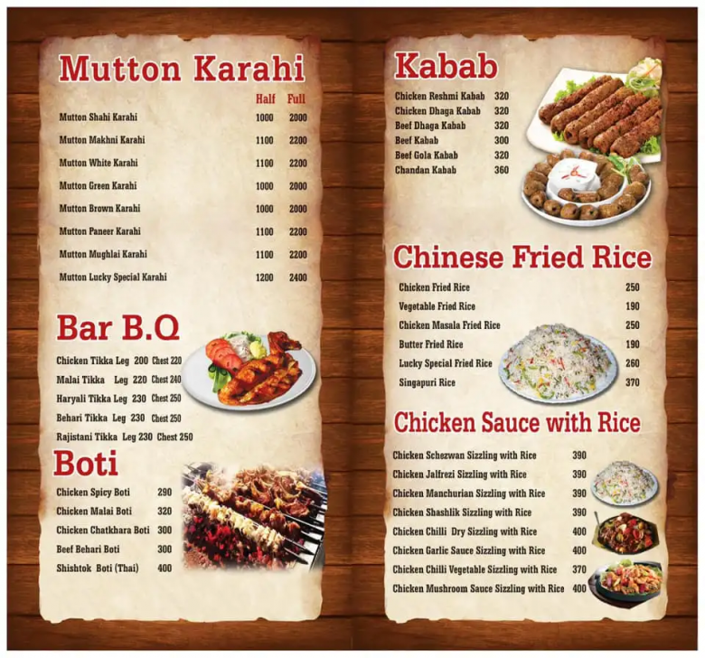 Lucky Broast Karachi [Menu, Price, Number, Location]